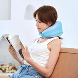 Leravan,Folding,Support,Memory,Cotton,Pillow,Portable,Travel,Airplane,Sleep,Headrest