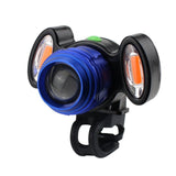 XANES,800LM,Bicycle,Warning,Light,Zoomable,Waterproof,Front,Light,Modes,Charging