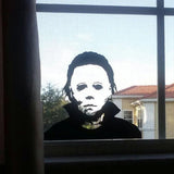 Halloween,Decoration,Removable,Glass,Window,Stickers,Creepy,Terror,Black,Decor,Sticker