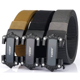 ENNIU,125cm,3.4cm,Width,Automatic,Buckle,Nylon,Waist,Belts,Tactical,Quick,Unlock,Waist