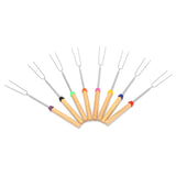 Pieces,Colorful,Telescopic,Roasting,Marshmallow,Barbecue,Skewers,Stick,Tools