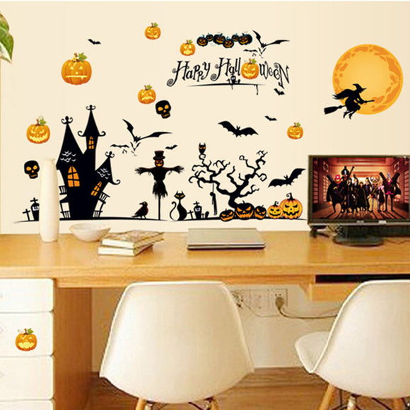 Miico,MJ8006,Halloween,Sticker,Cartoon,Sticker,Removable,Sticker,Halloween,Decoration,Decoration