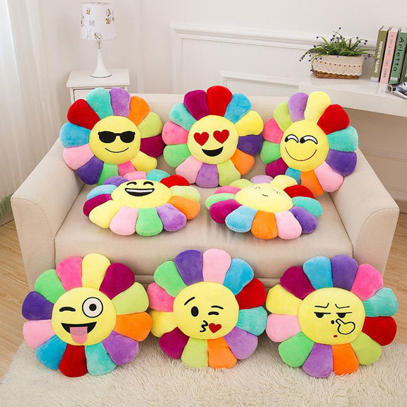 Colorful,Flower,Pillow,Plush,Cushion,Pillow