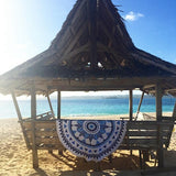 Honana,150cm,Bohemian,Style,Tassel,Beach,Towel,Round,Scarf,Sheet,Tapestry