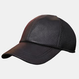 Vintage,Genuine,Leather,Baseball,Outdoor,Adjustable