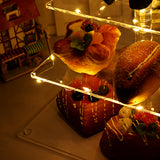 Layer,Stand,Wedding,Party,Cupcake,Display,Holder,String,Light