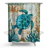 71X71,Ocean,Animal,Types,Waterproof,Bathroom,Shower,Curtain"