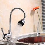 Chrome,Kitchen,Faucet,Rotate,Spout,Basin,Bathroom,Water,Mixer