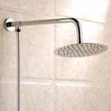 Round,Stainless,Steel,Ultra,Rainfall,Shower,Bathroom,Sprayer