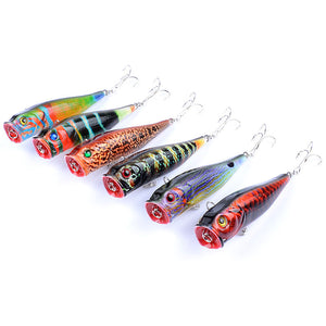 ZANLURE,14.4g,Fishing,Water,Colorful,Pattern,Bionic,Popper