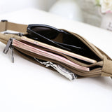 Unisex,Canvas,Waist,Waist,Fanny,Pouch,Travel,Sports,Phone,Pocket