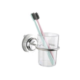 Stainless,Steel,Suction,Toothbrush,Tumbler,Holder,Bathroom,Holder