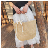 Women,Straw,Rattan,Shoulder,Beach,Crossbody,Messenger,Handbag,Outdoor,Travel