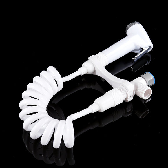 Portable,Bidet,Sprayer,Handheld,Three,Outlet,Water,Separator,Retractable,Spring,Adapter,Mounting,Bracket,Switch,Toilet,Cleaning,Tool