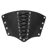 Leather,Gauntlet,Cosplay,Wrist,Buckle,Cuffs,Bicycle,Guard