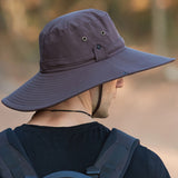 Bucket,Waterproof,Breathable,Sunshade,Oversized,Adjustable,String,Outdoor,Climbing