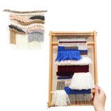 Traditional,Wooden,Weaving,Machine,Pretend,Knitting,Craft