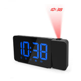 Rotated,Projection,Clock,Radio,Clock,Snooze,Function,Creative,Alarm,Clock