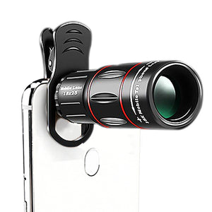 18x25,Mobile,Monocular,Waterproof,Phone,Telescope,Outdoor,Camping,Telescope