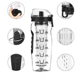 1000ml,Sports,Bottle,Fruit,Water,Bottle,Plastic,Portable,Outdoor,Camping,Space