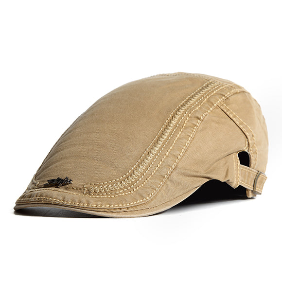 Collrown,Cotton,Embroidery,Painter,Beret,Casual,Outdoor,Visor,Forward