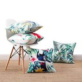 LIVING,Tropical,Rainforest,Pillow,Cotton,Cushion,Flowers,Floral,Pillow,Chair