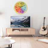 Creative,Clock,Decoration,Circle,Office,Decor