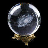 Diameter,Globe,Galaxy,Miniatures,Crystals,Laser,Engraved,Quartz