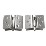 Glass,Glass,Double,Clamp,Shower,Hinges,Hardware