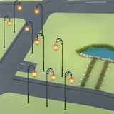 Scale,Model,Railway,Lamppost,Lamps,Street,Garden,Train,Light