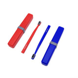Honana,Environmental,Economic,Charcoal,Black,Toothbrush,Tongue,Cleaner,Medium,Bristle