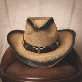 Sunscreen,Travel,Outdoor,Summer,Beach,Western,Cowboy,Style,Spray,Straw