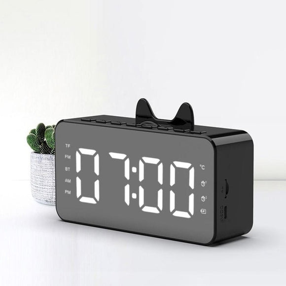Radio,Clock,Mirror,Bluetooth,Speaker,Alarm,Thermometer,Phone,Holder,Audio,Screen,Smart,Speaker