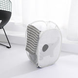 Folding,Laundry,Storage,Baskets,Cartoon,Storage,Barrel,Standing,Clothing,Storage,Bucket,Laundry,Organizer,Holder,Pouch,Household