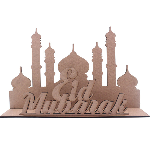 Wooden,Mubarak,Ramadan,Party,Ornament,Decorations