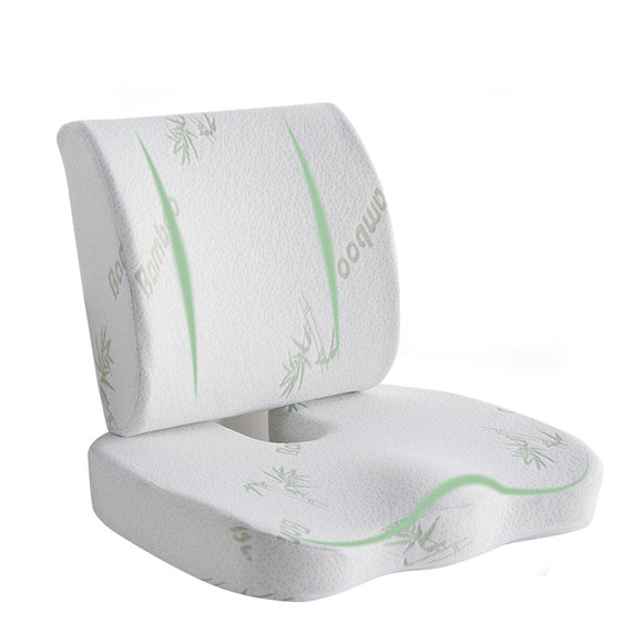 Cushion,Cushion,Memory,Lumbar,Support,Waist,Protection,Office,Chair,Stress,Relief,Pillow