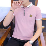 Cotton,Short,Sleeve,Men's,Summer,Dress,Youth,Business,Casual,Lapel,Upper,Garment