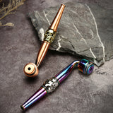 Portable,Skull,Shape,Colorful,Metal,Filter,Herbal,abacco,Lightweight,igarette,Smoking,Accessories