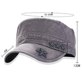 Outdoor,Washed,Cotton,Sunscreen,Adjustable,Military,Style,Peaked