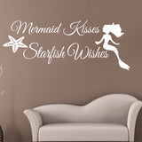 Letters,Style,Stickers,Paper,Creative,Mermaid,Shaped,Decorations,Removable,Decals