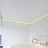 Loskii,Luminous,Baseboard,Sticker,Living,Bedroom,Decoration,Decal,Strip,Stickers