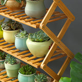 Stories,Flower,Plant,Stand,Shelves,Flower,Display,Shelf,Garden,Indoor,Outdoor,Patio