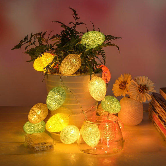 KCASA,Cotton,Easter,String,Lights,Fairy,Lights,Festival,Christmas,Halloween