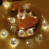 1.65M,Mirror,Light,Light,String,Holiday,Decor,Disco,Lights,Party,Decorations