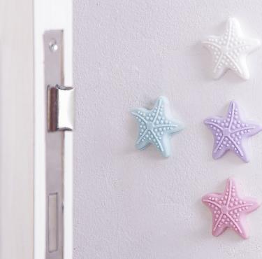 Starfish,Silicone,Luminous,Elastic,Stickers,Crash,Buffer,Protector,Stickers