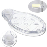 Shower,Dishes,Plastic,Transparent,Holder,Pallet,Shower