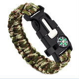 IPRee,Survival,Bracelet,Emergency,Paracord,Umbrella,Compass