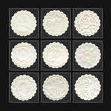 Mould,Style,Flower,Stamps,Round,Baking,Pressure,Decor