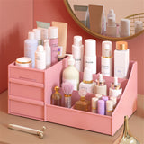 Large,Capacity,Cosmetic,Storage,Desktop,Organizer,Jewelry,Polish,Makeup,Drawer,Container