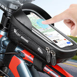 BIKING,6inch,Bicycle,Front,Frame,Waterproof,Phone,Mount,Touch,Screen,Visor,Handlebar